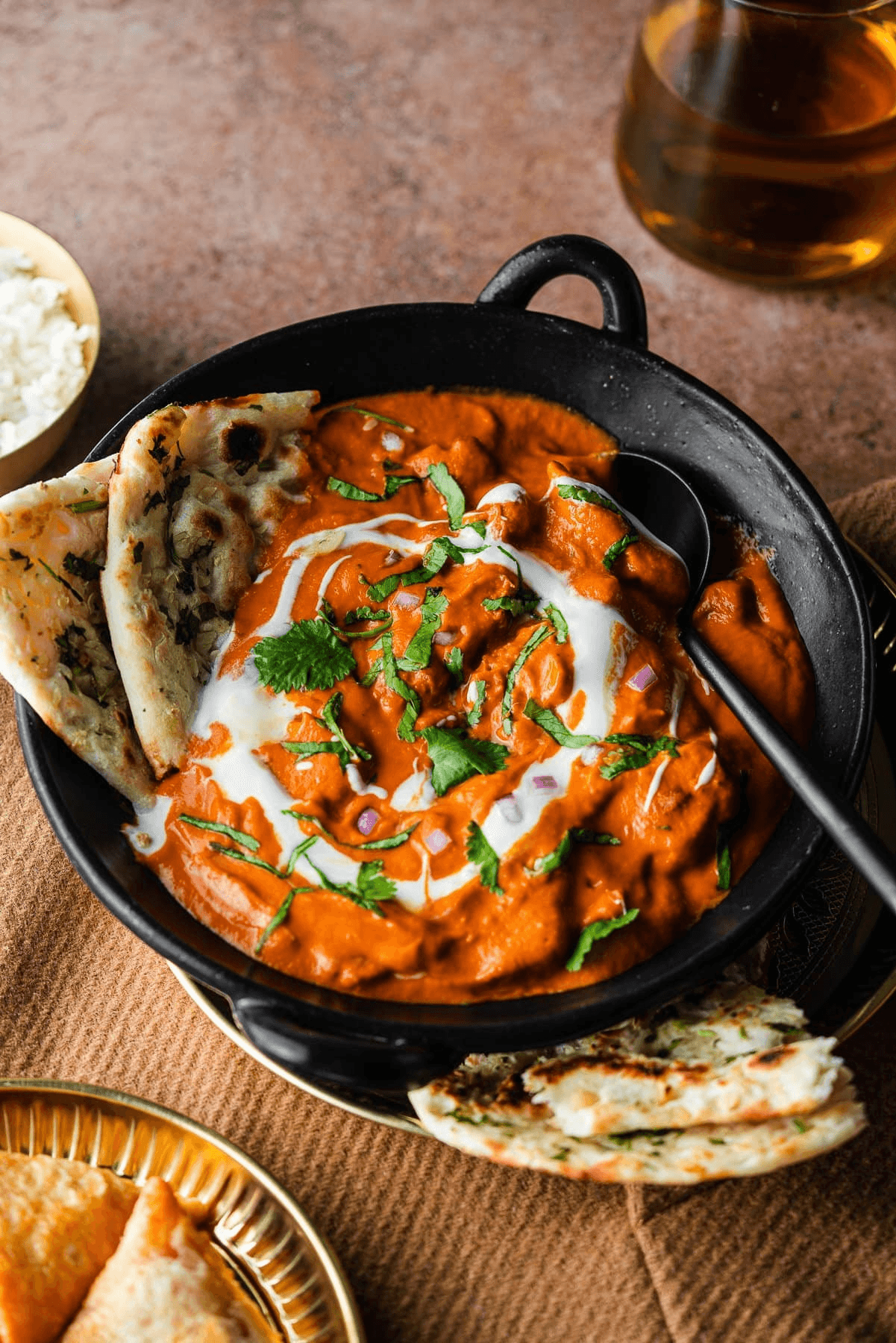 Butter Chicken and Naan